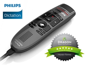 Philips LFH-3500 SpeechMike Premium Push button Microphone LFH3500