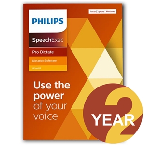 Philips LFH-4412 SpeechExec Pro Dictate Two Year License Key