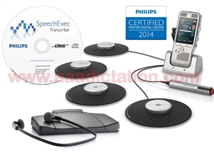 Philips DPM8900DT Complete Digital Conference Recording & Transcription Kit,
