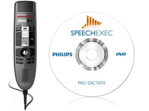 Philips LFH-3515 SpeechMike Premium Slide Switch with SpeechExec Diciation Software